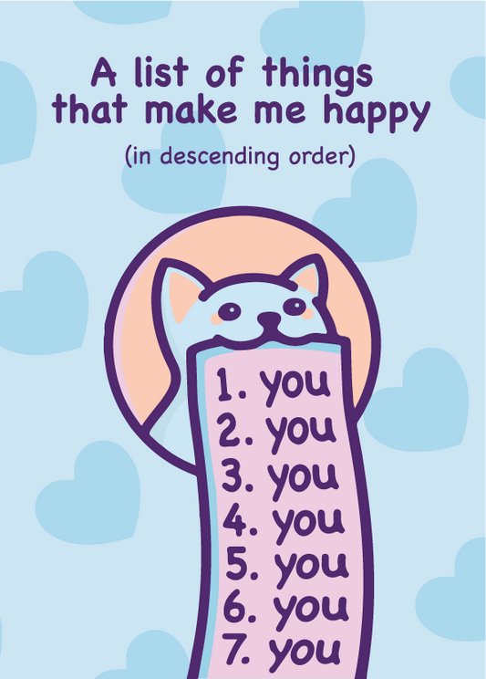 Love Greeting Card - Only You