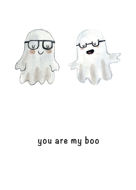 Love Greeting Card - You Are My Boo